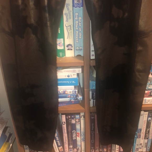 Zyia Hendrix Active Metallic 7/8 Luxe Leggings Sz 14-16 - Picture 5 of 16